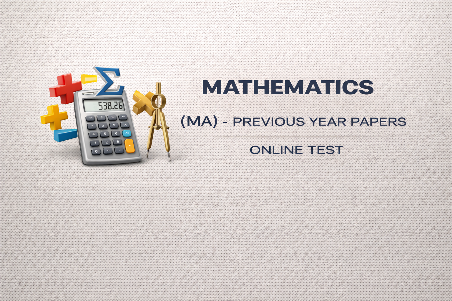 Mathematics (MA) - Previous Year Papers