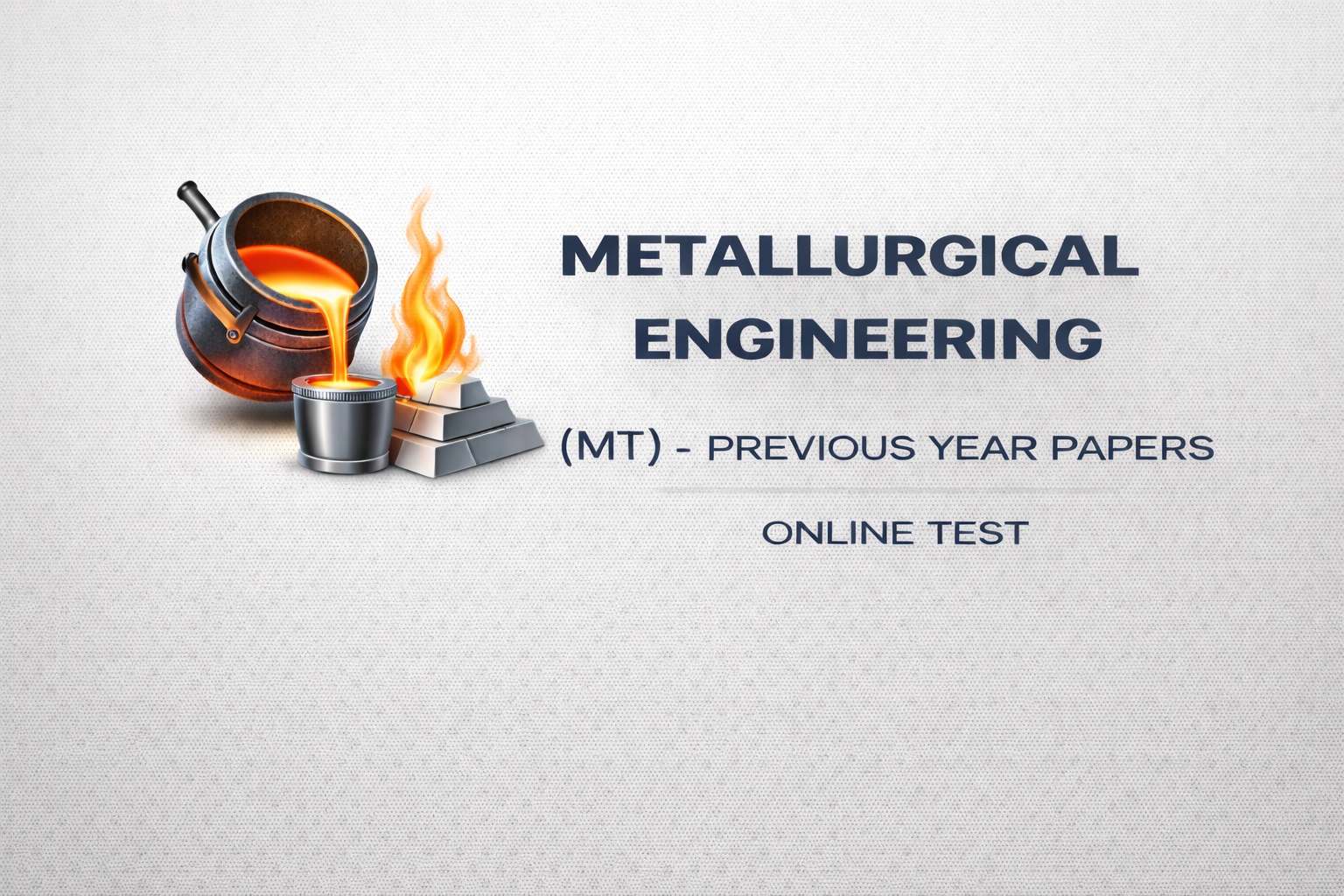 Metallurgical Engineering (MT) - Previous Year Papers