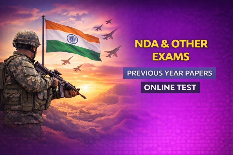 NDA & Other Exams - Previous Year Papers